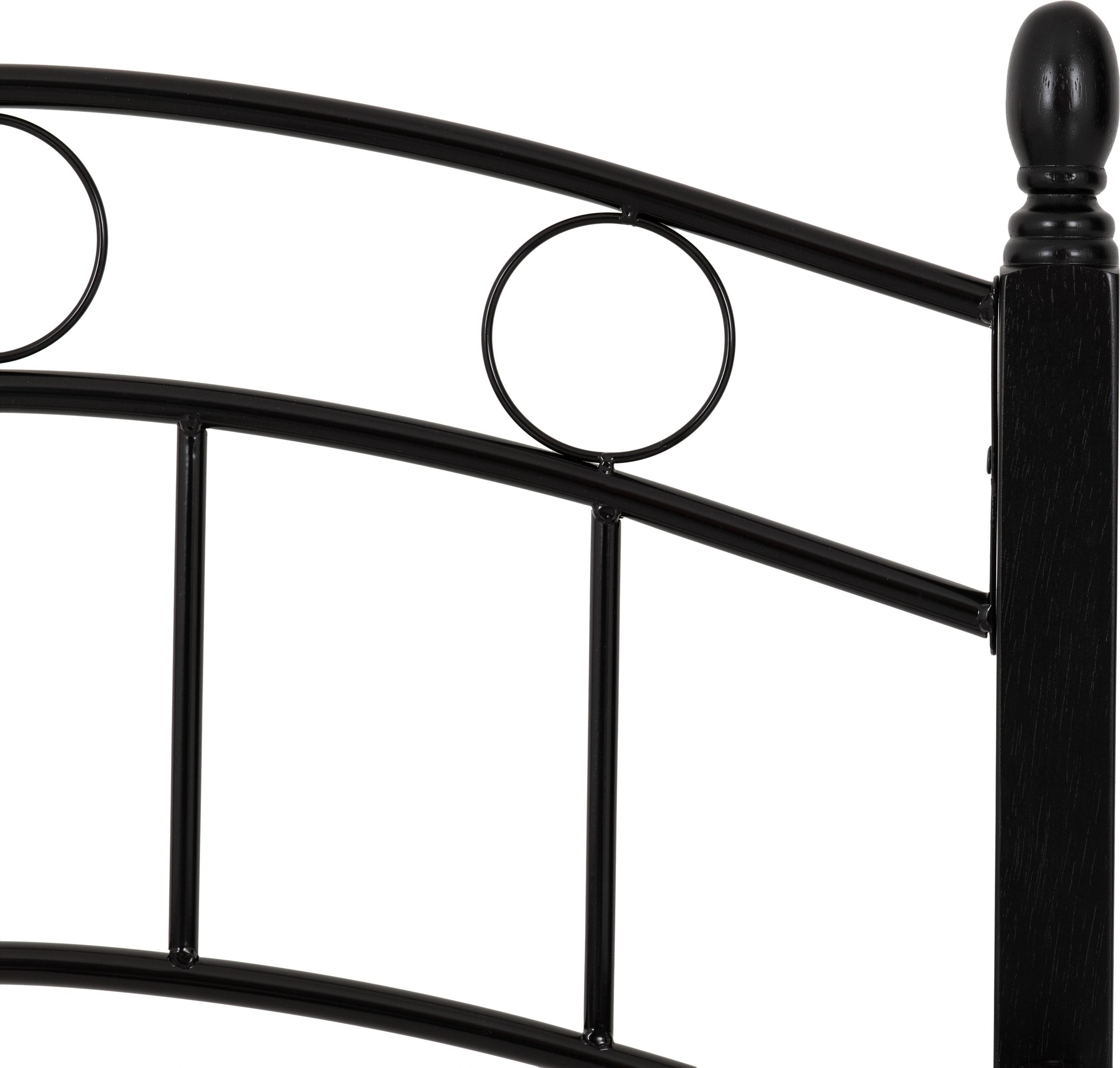 Luton 3' Bed Black/Black