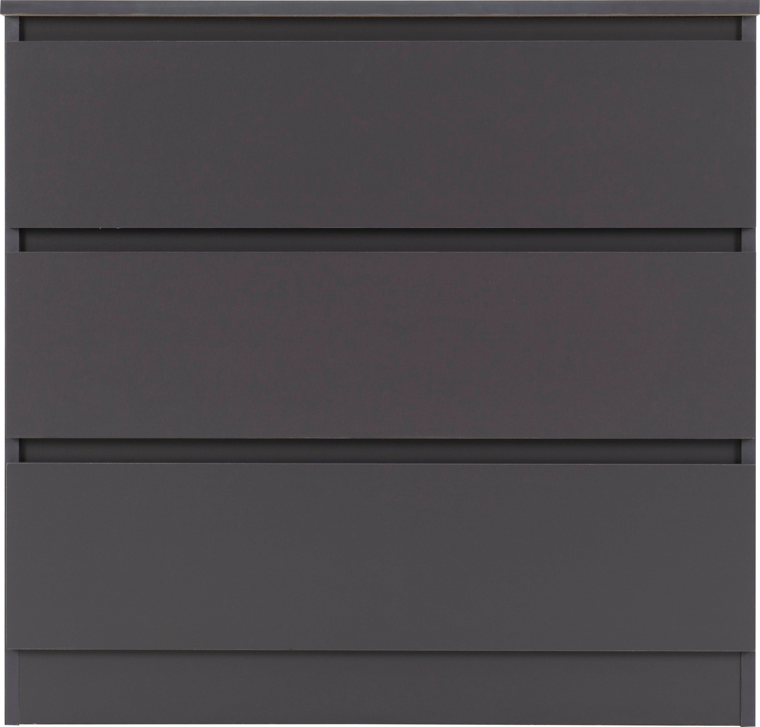 grey 3 drawer dresser
