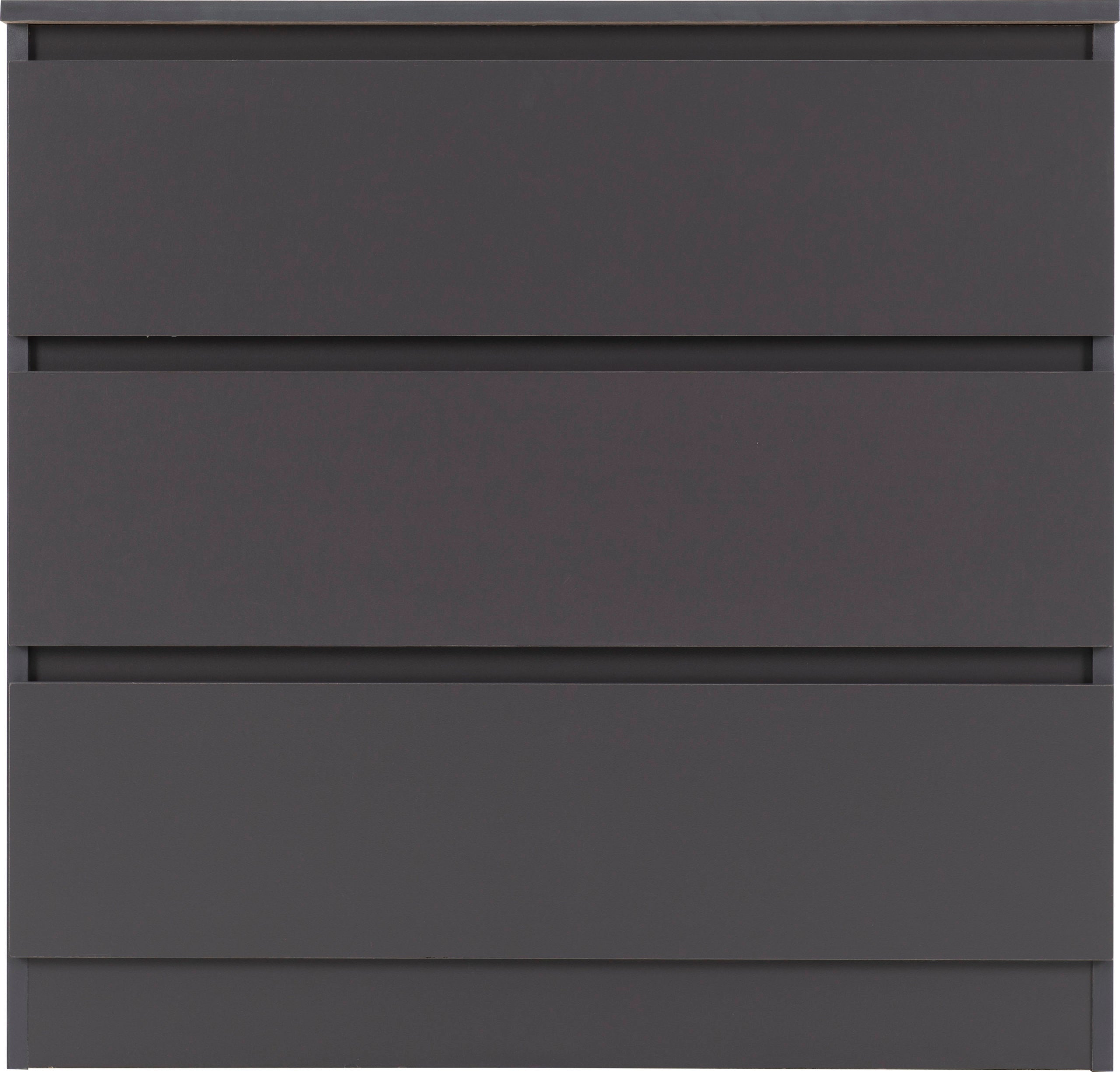 grey 3 drawer dresser