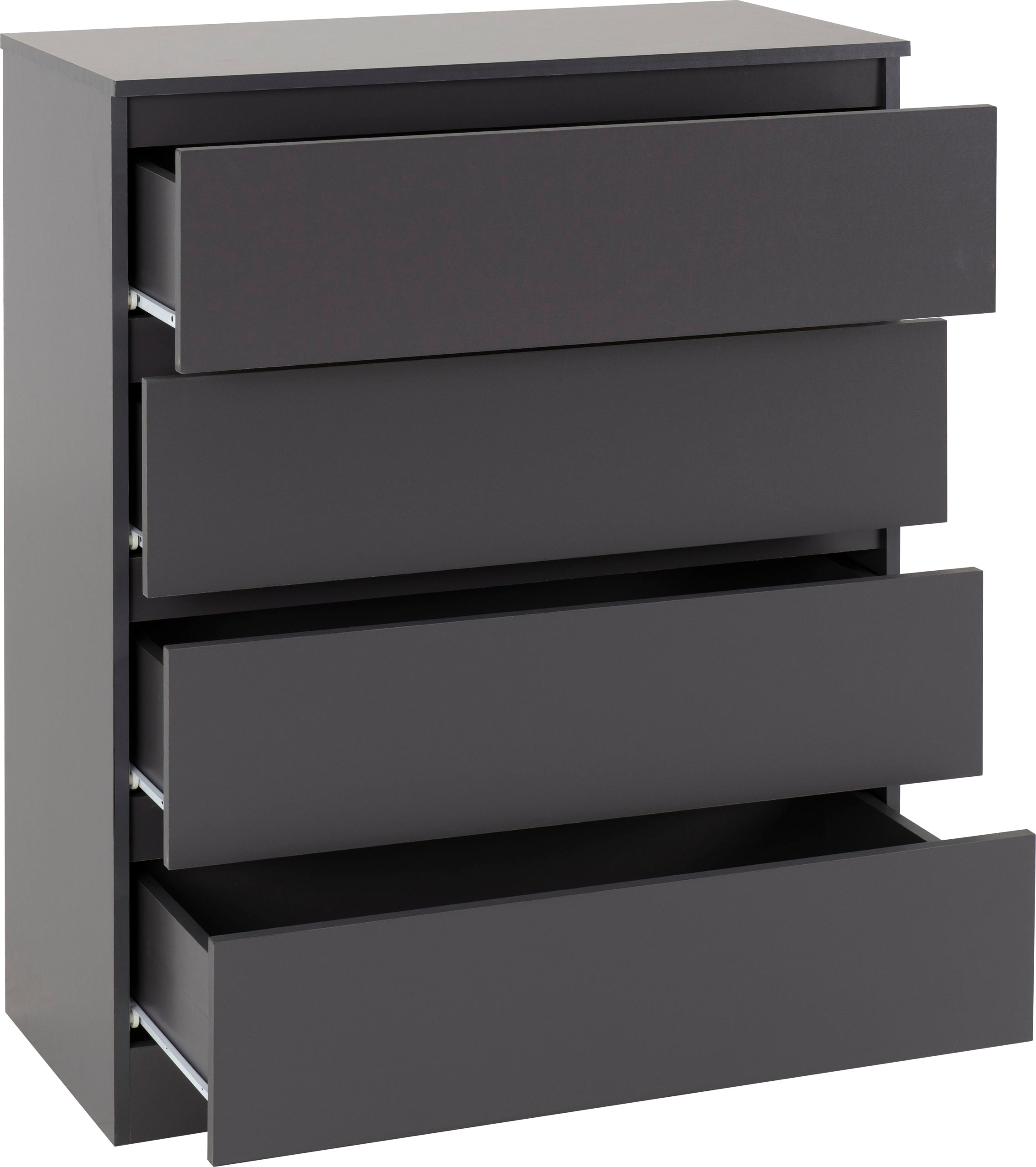 grey 4 drawer dresser