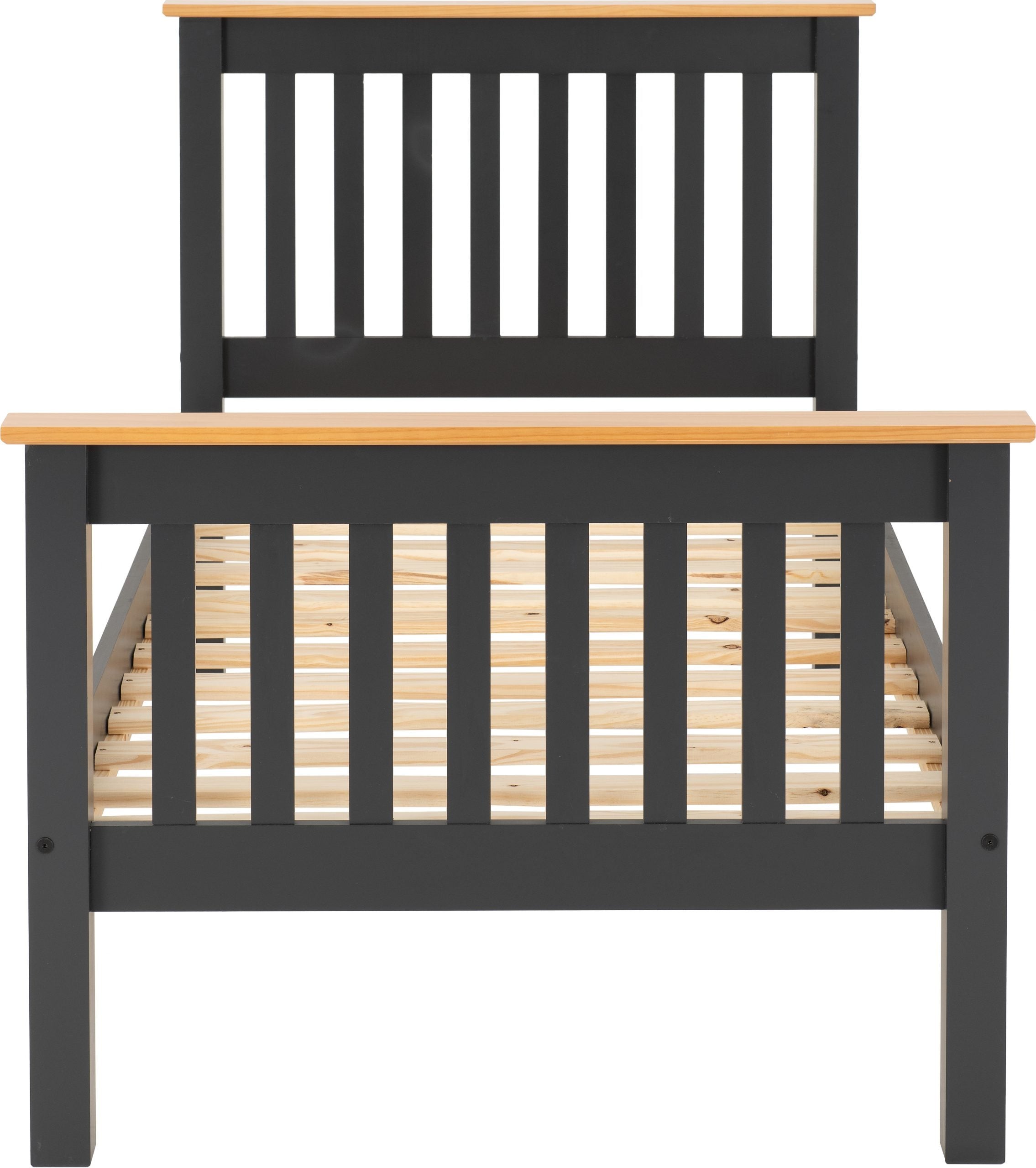 bed high foot end