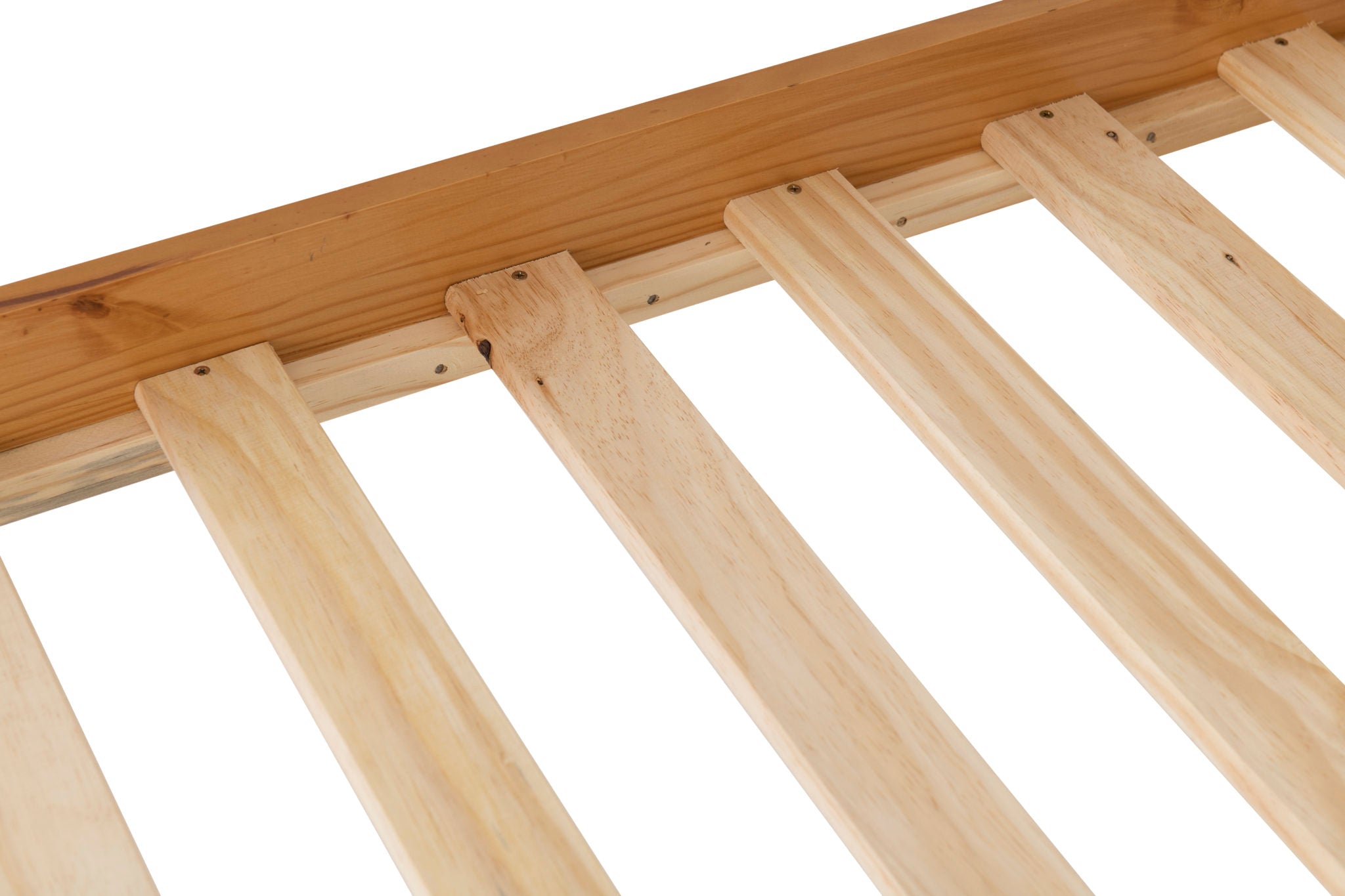 low foot end wooden bed frame