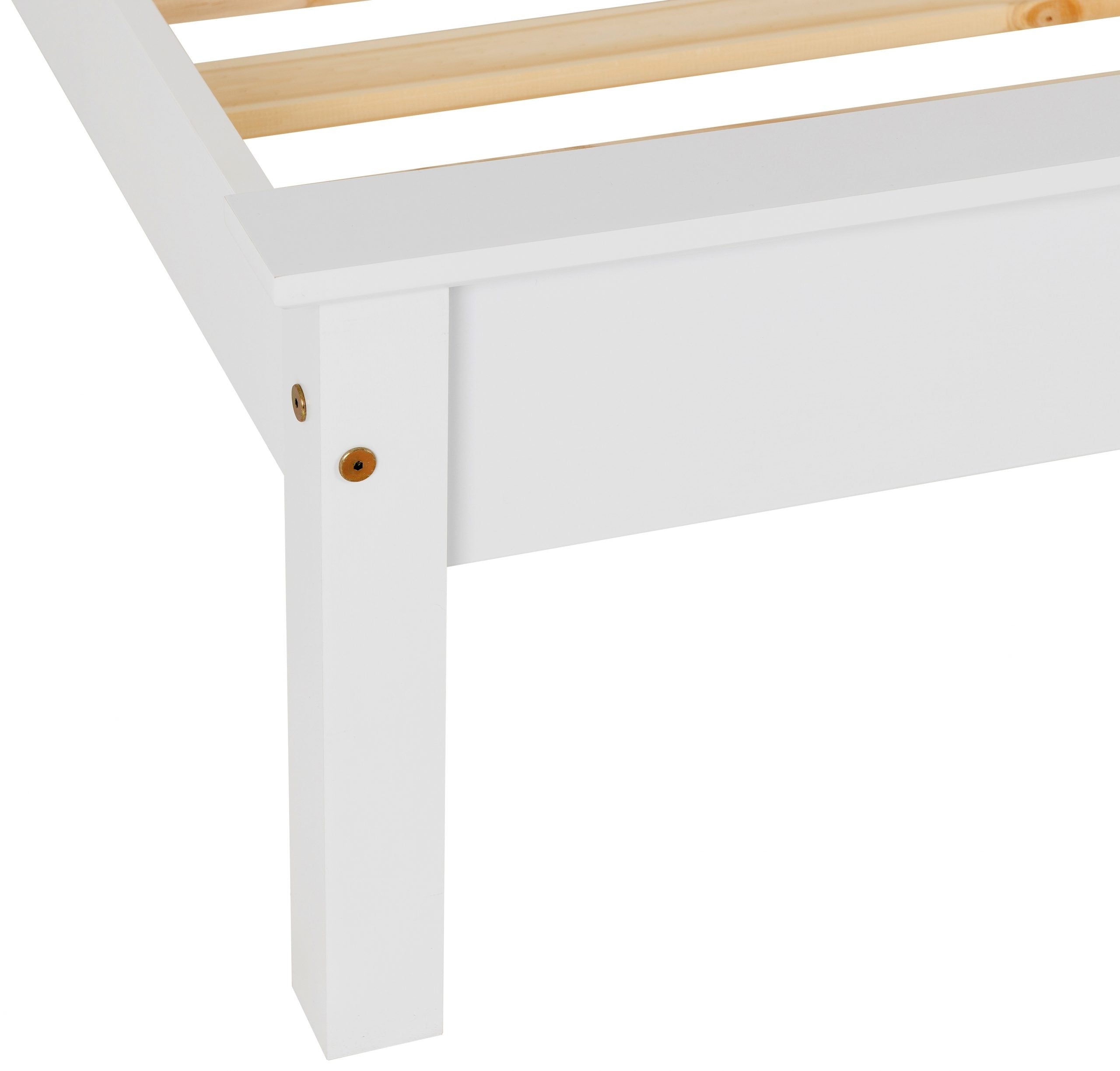 low foot end bed frame