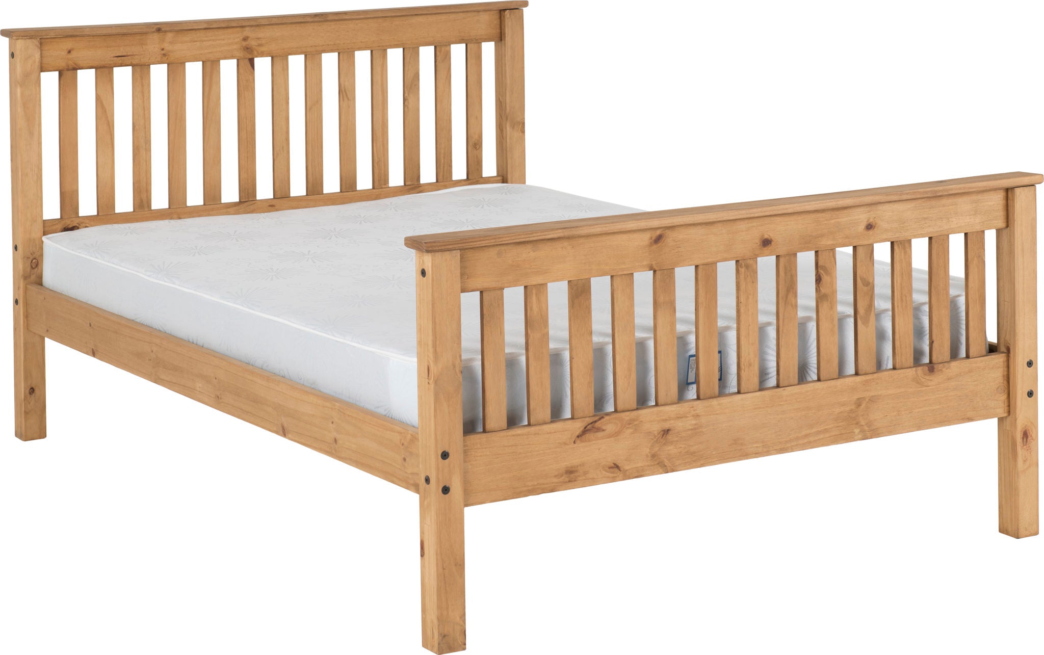 high foot end bed frame