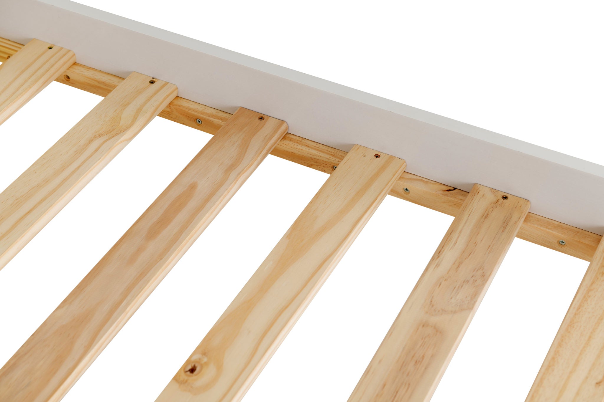 low foot end wooden bed frame