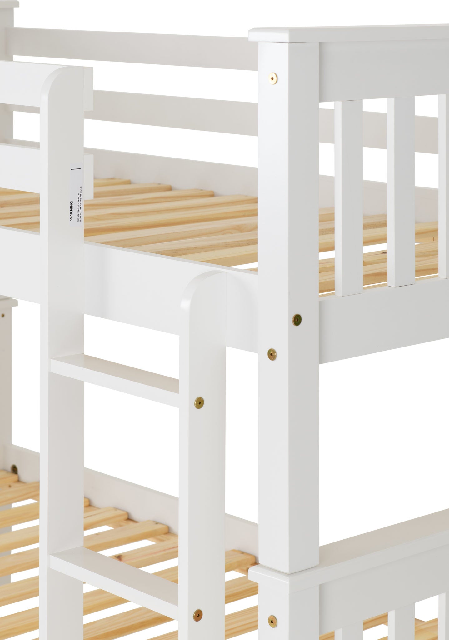 Neptune 3' Bunk Bed White