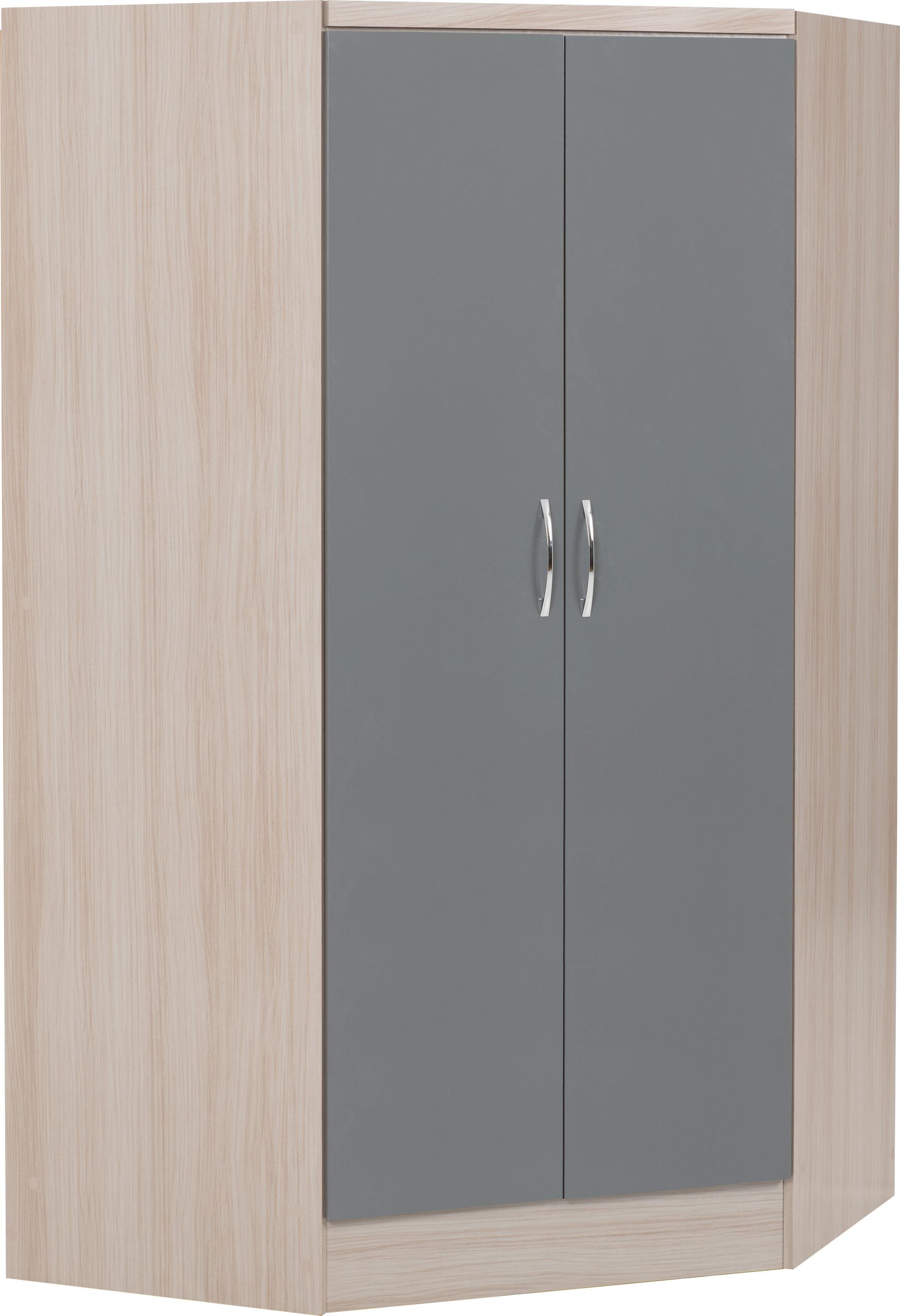 wardrobe grey gloss