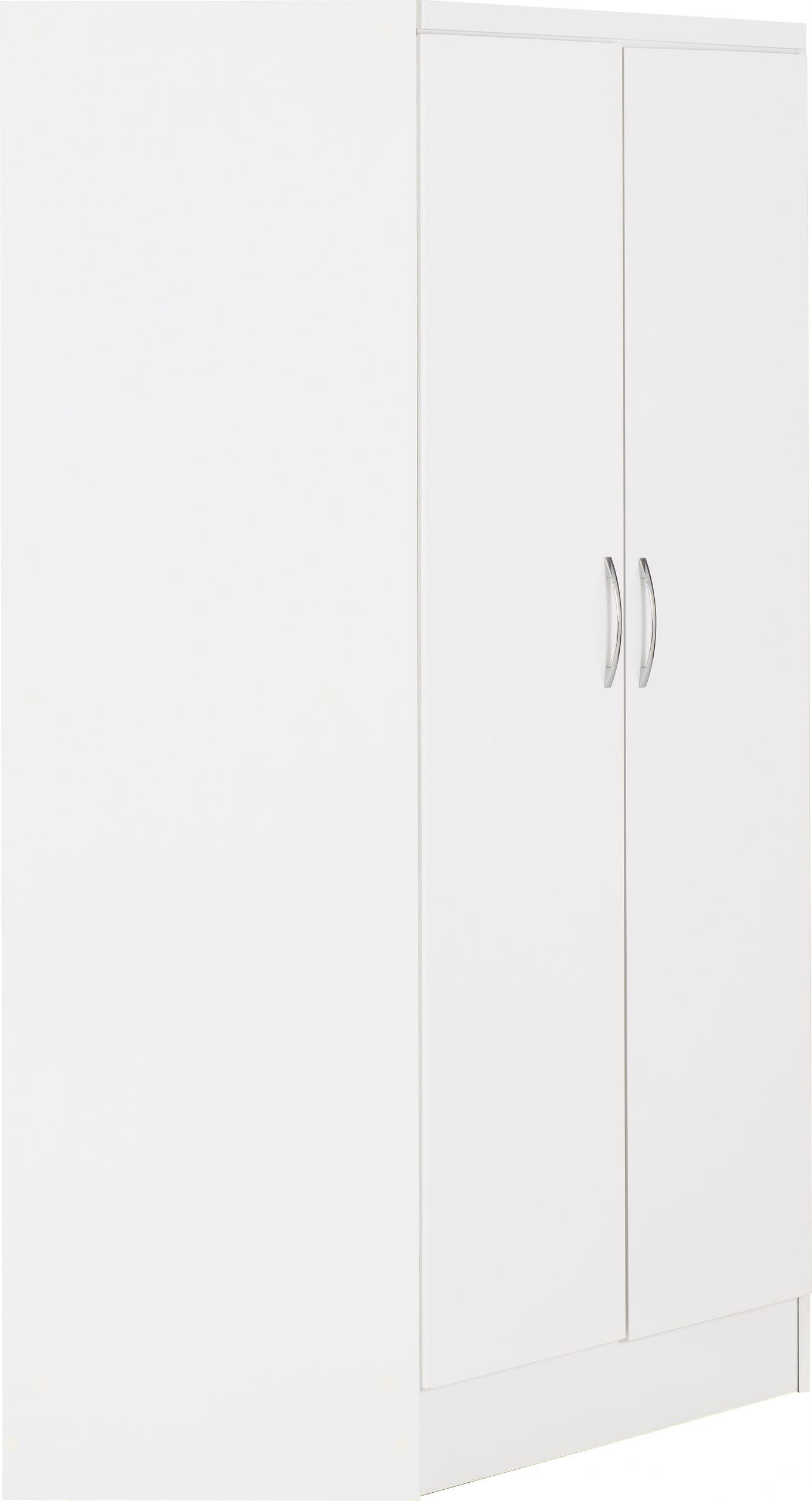 white gloss wardrobe doors