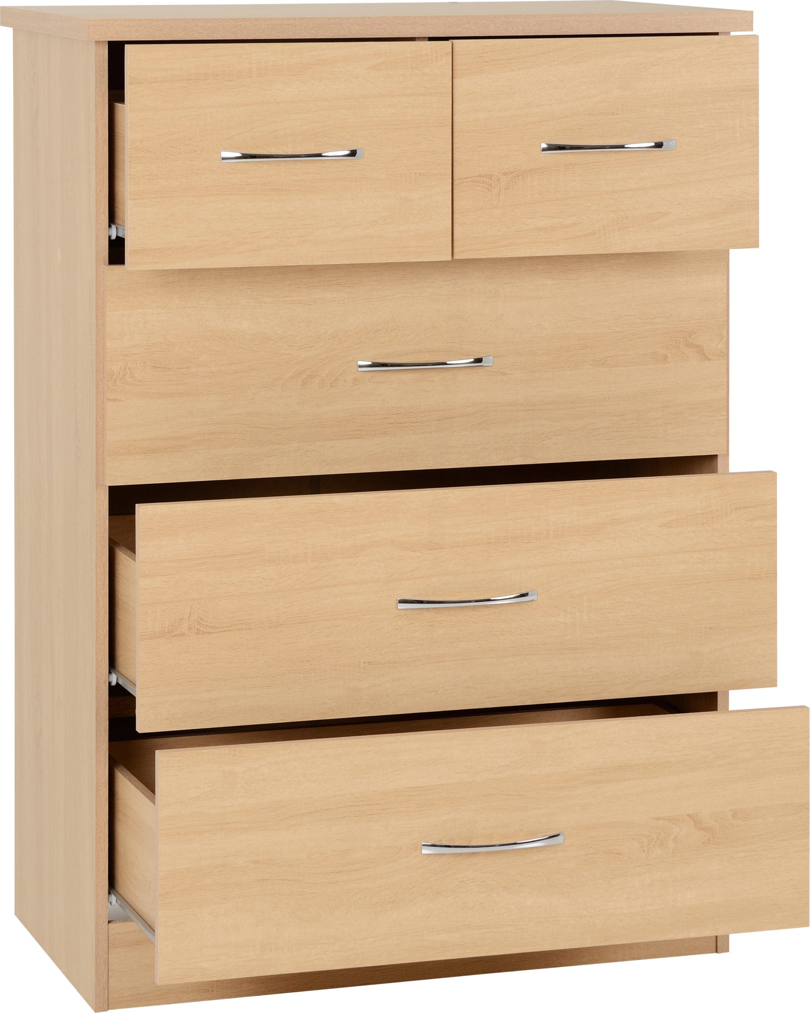drawer chest sonoma oak effect