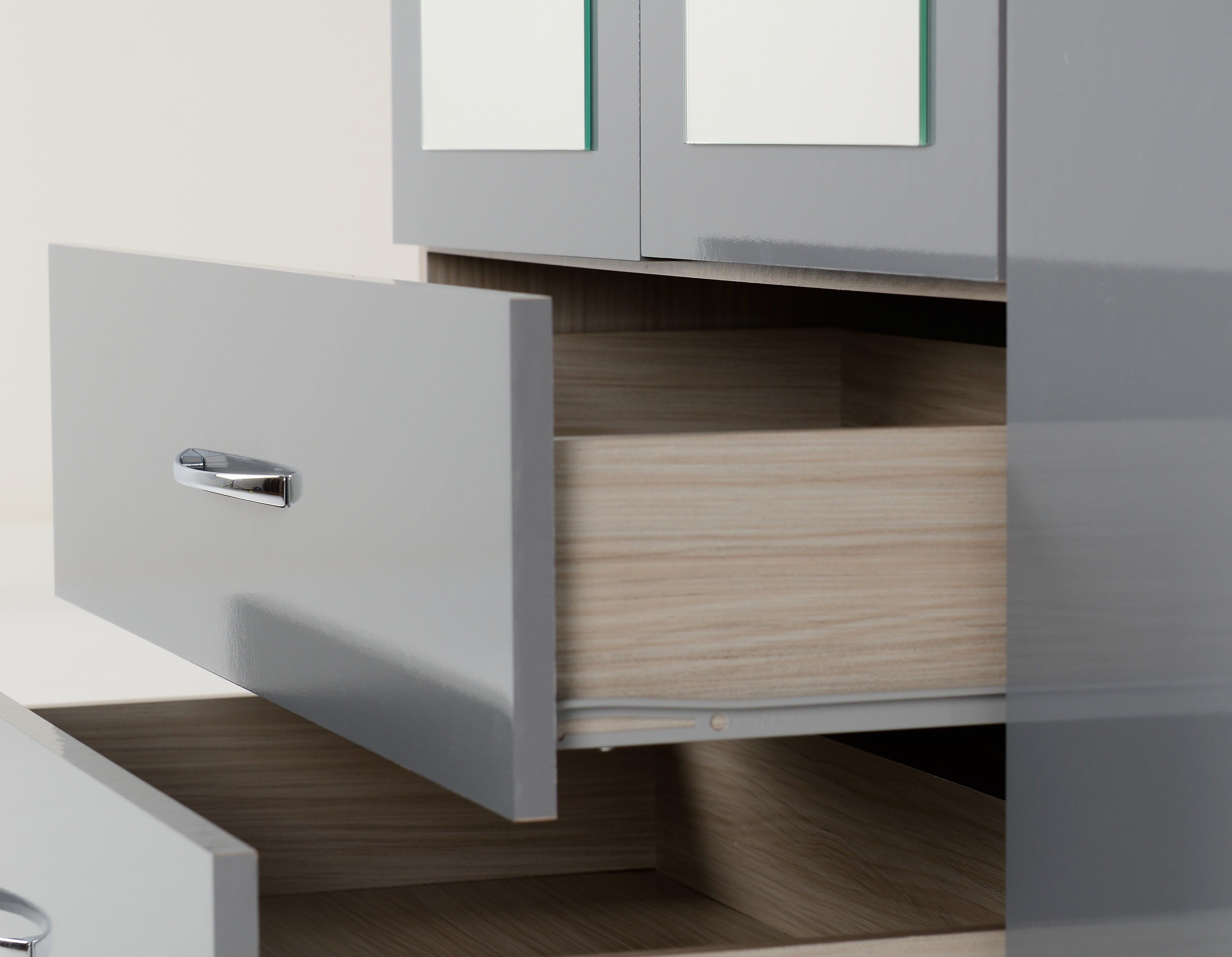 mirrored wardrobe 4 door