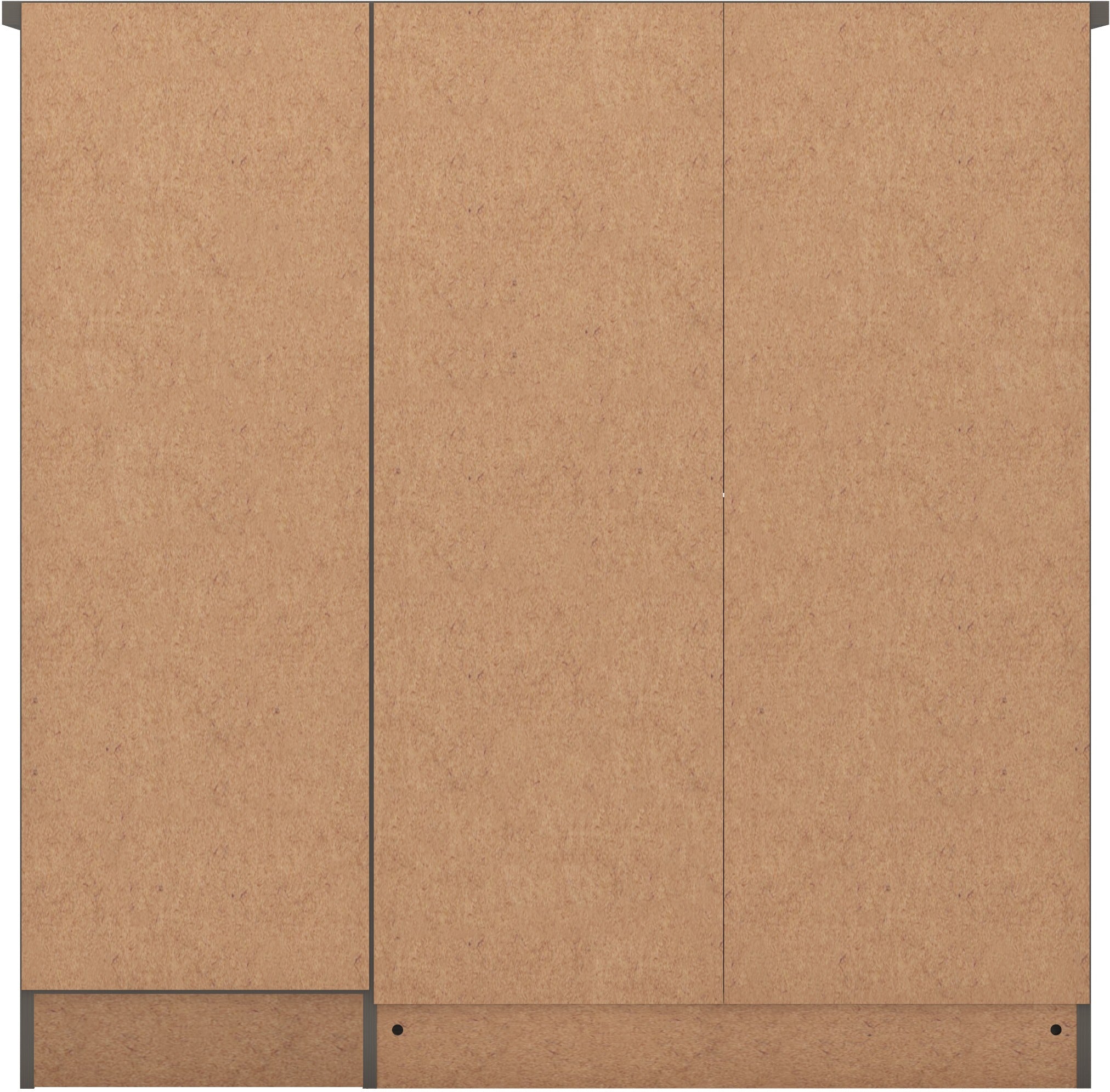 low wardrobe with drawers