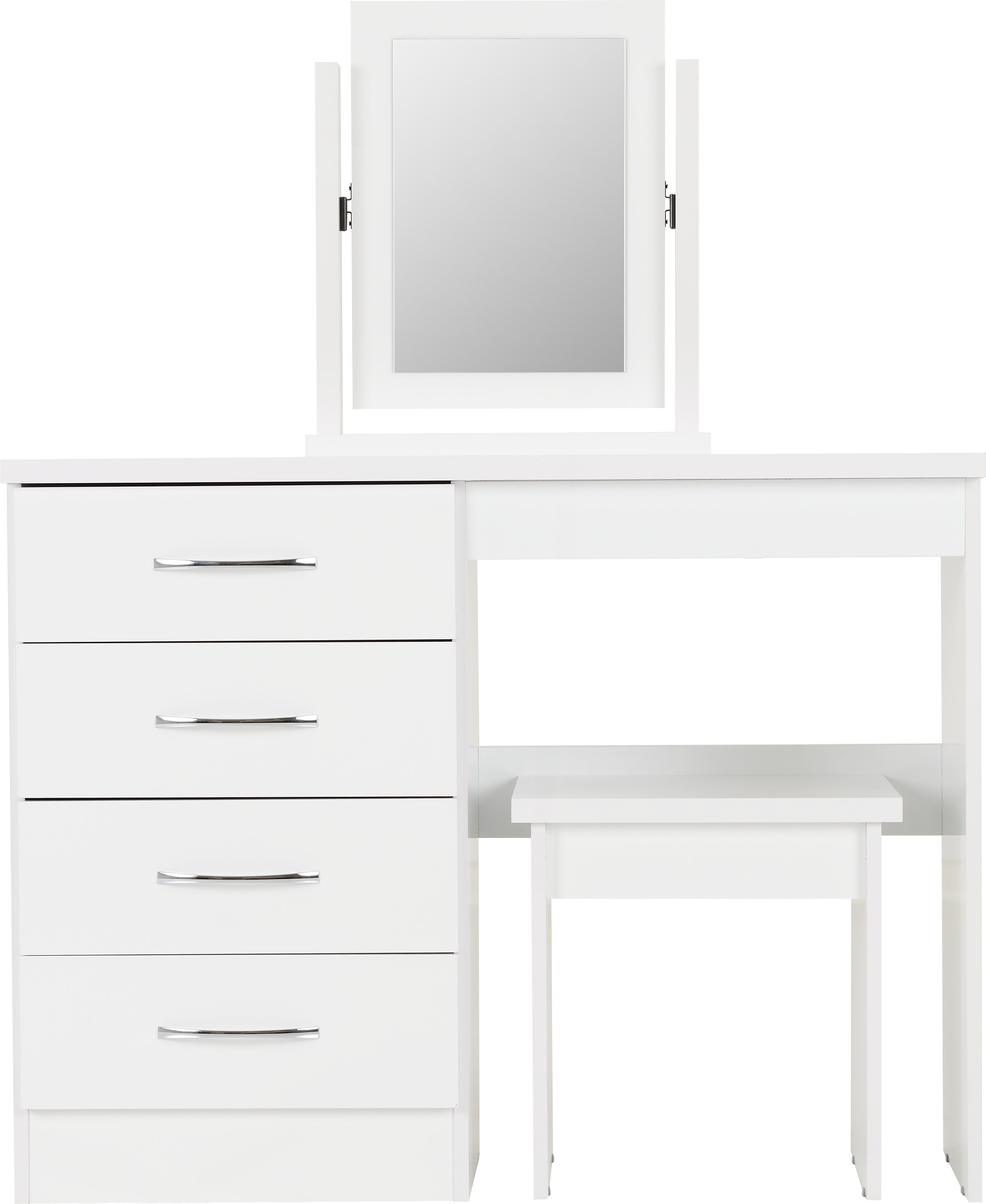 nevada white dressing table