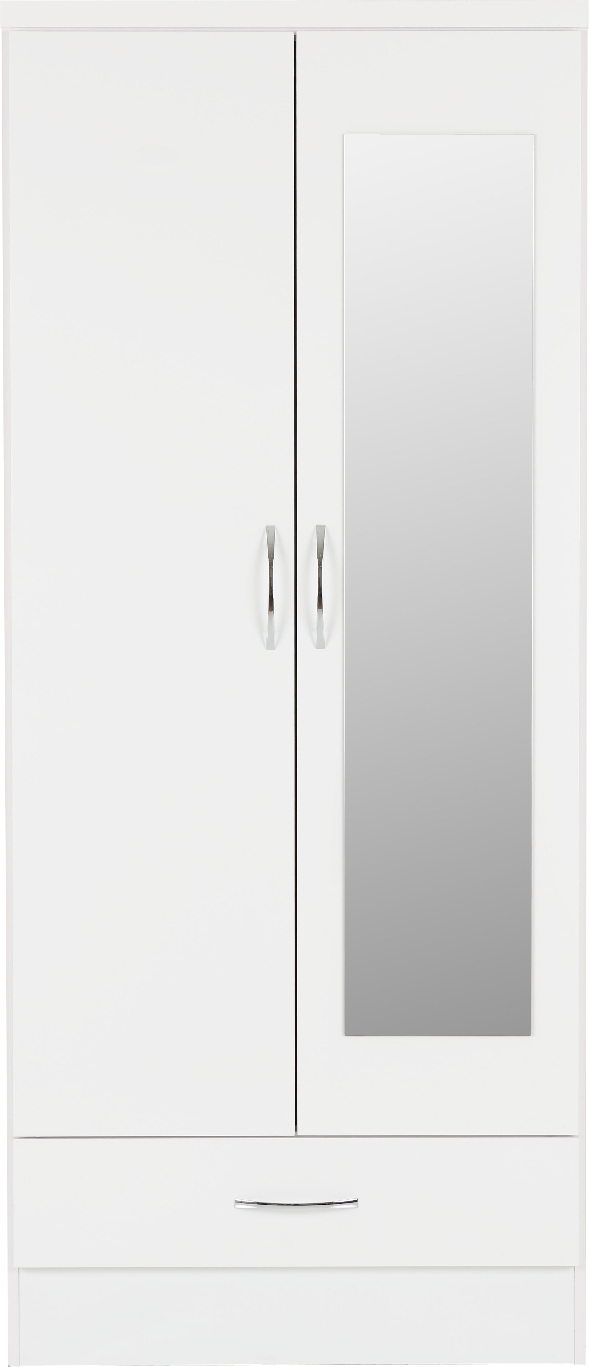 2 door 1 drawer wardrobe