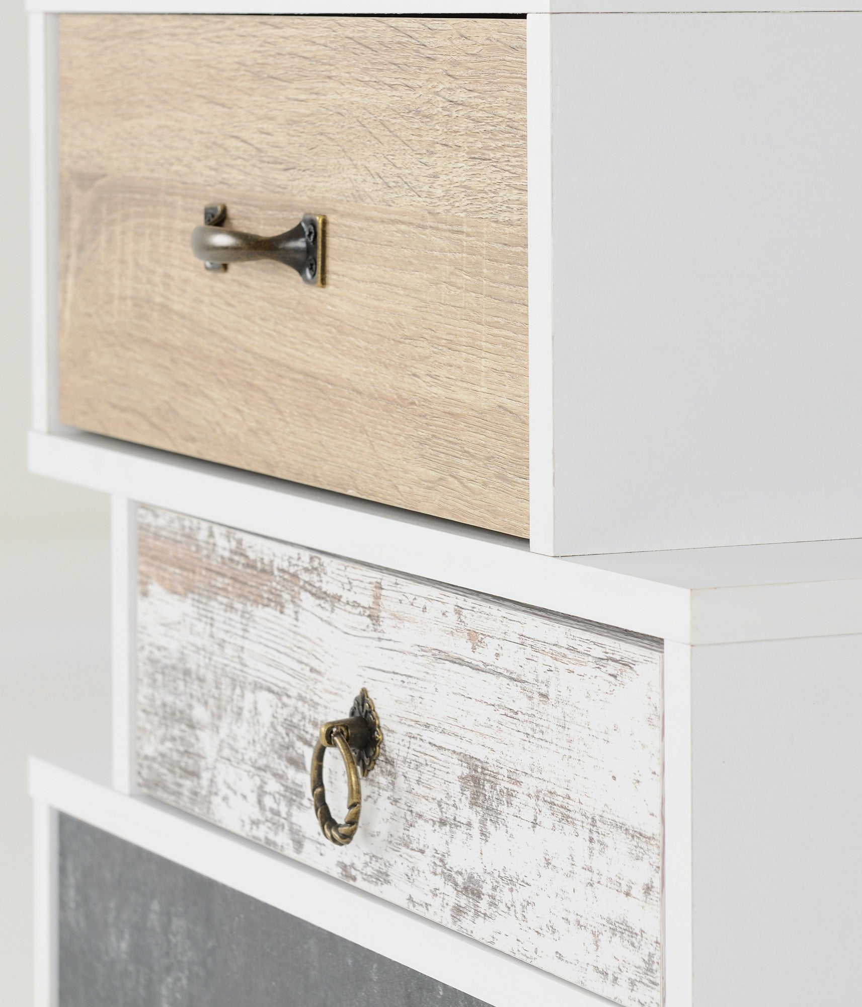 three drawer bedside chest