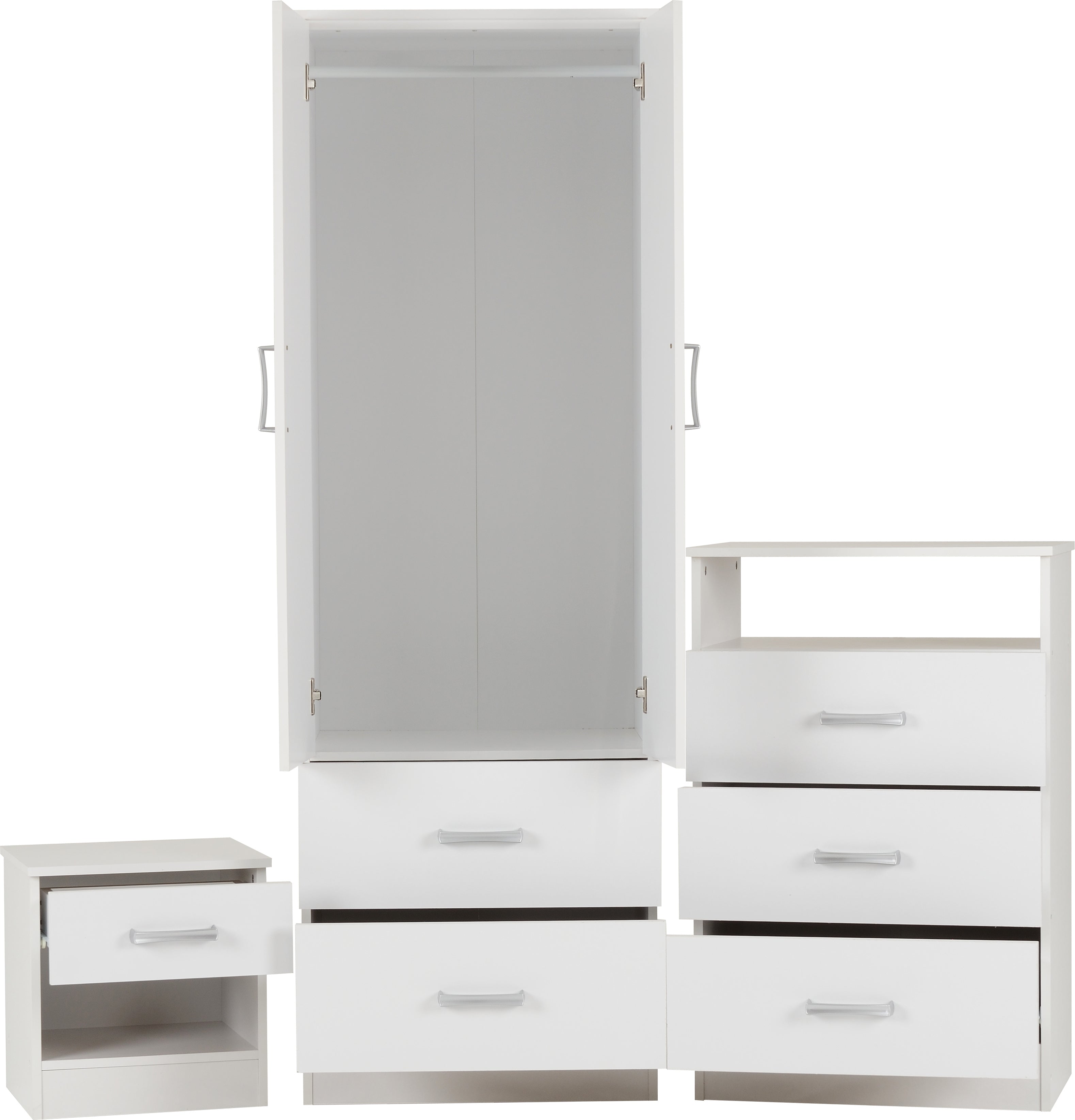 bedroom set white