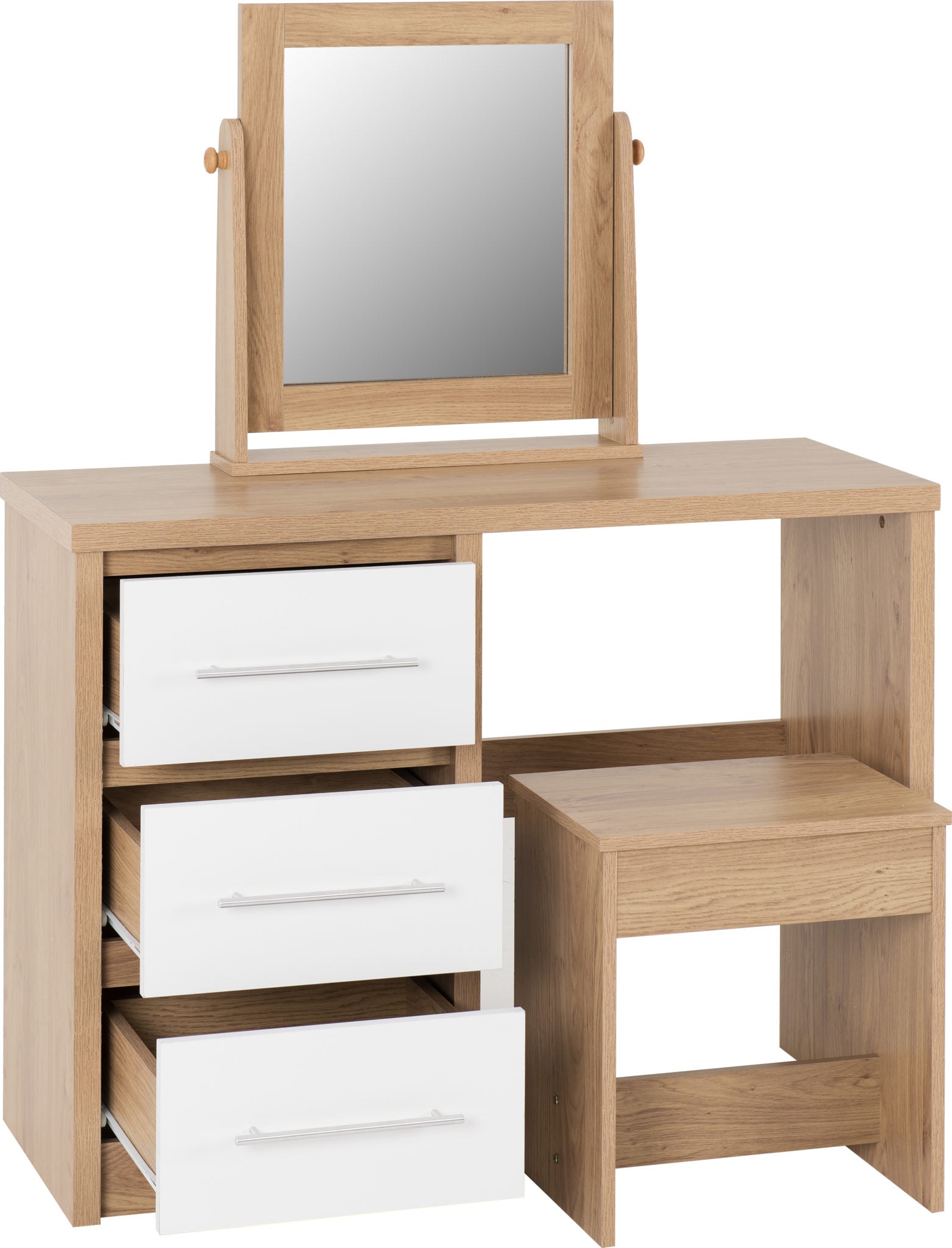 3 drawer makeup vanity