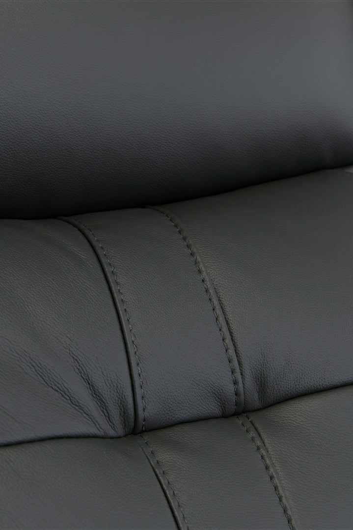 leather reclining electric armchair