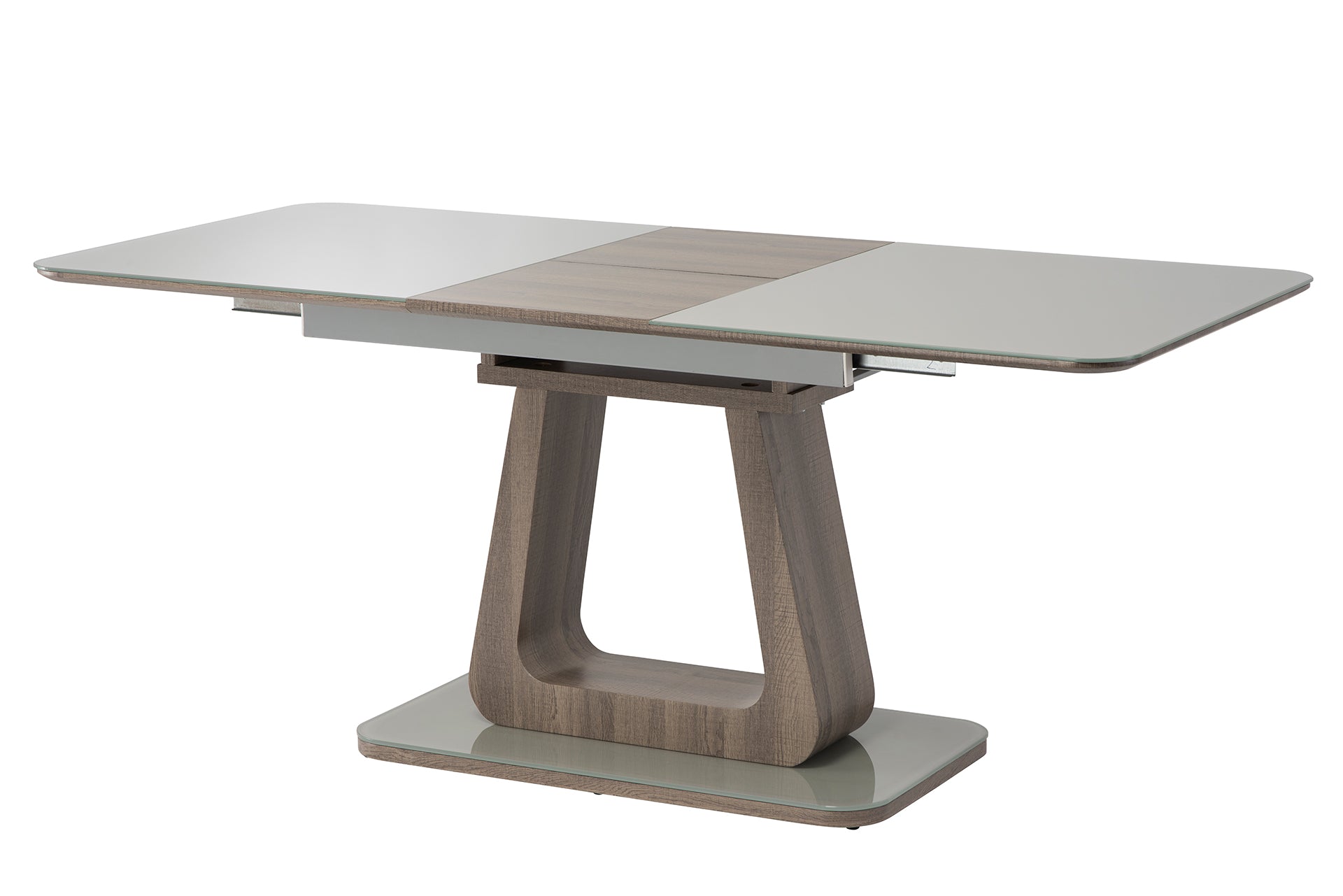 oak dining table extension