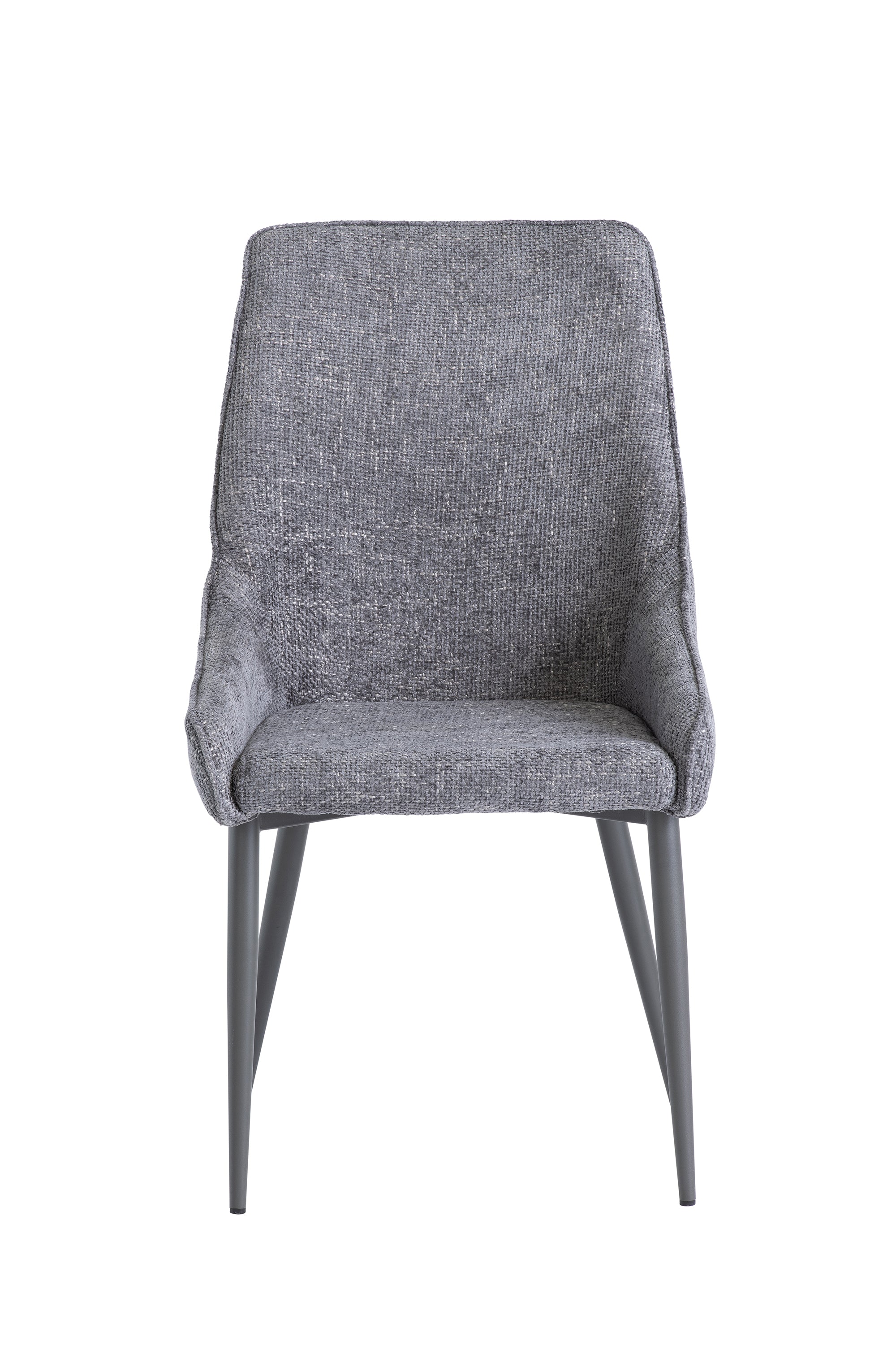 Jemma Textured Fabric Dining Chair (Pairs)