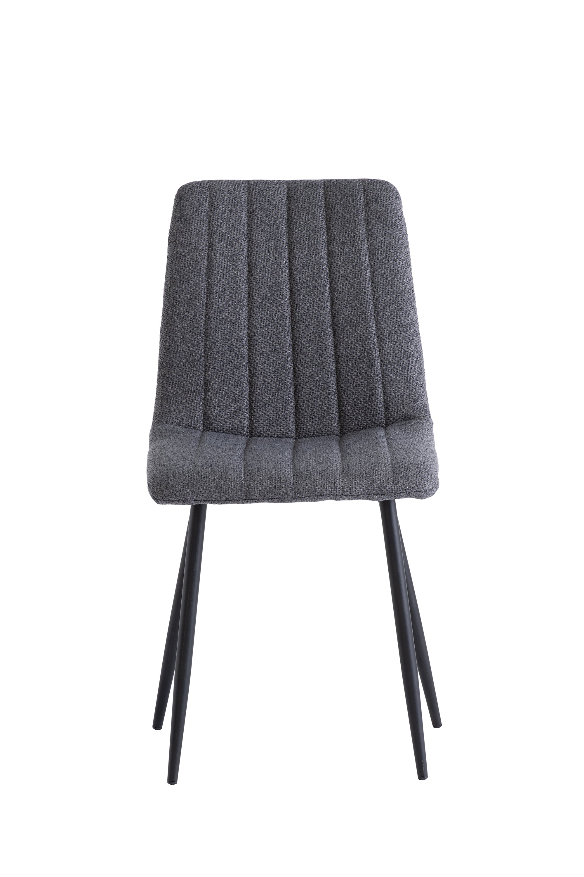 Lara Textured Fabric Dining Chair (Pairs)