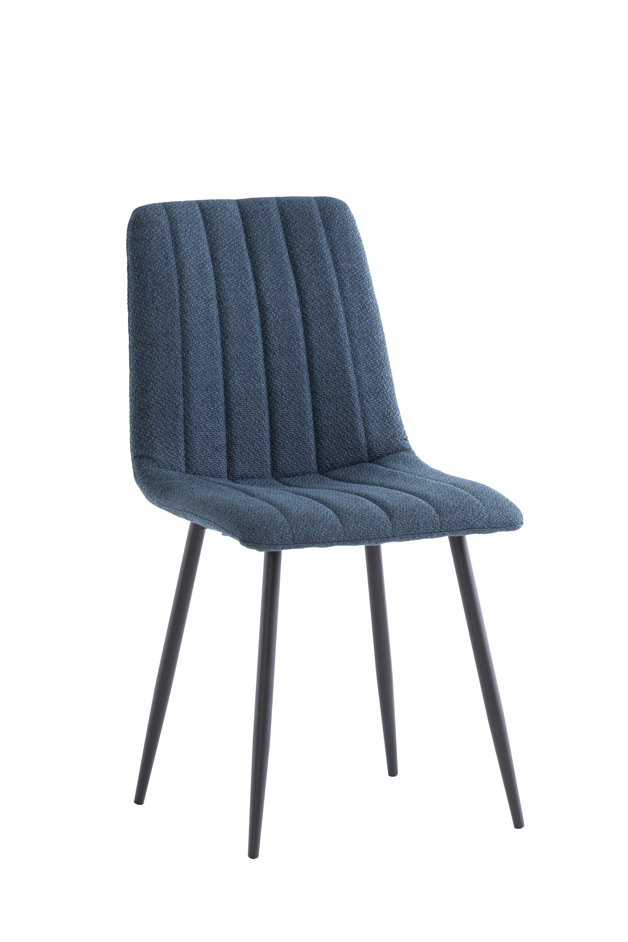Lara Textured Fabric Dining Chair (Pairs)
