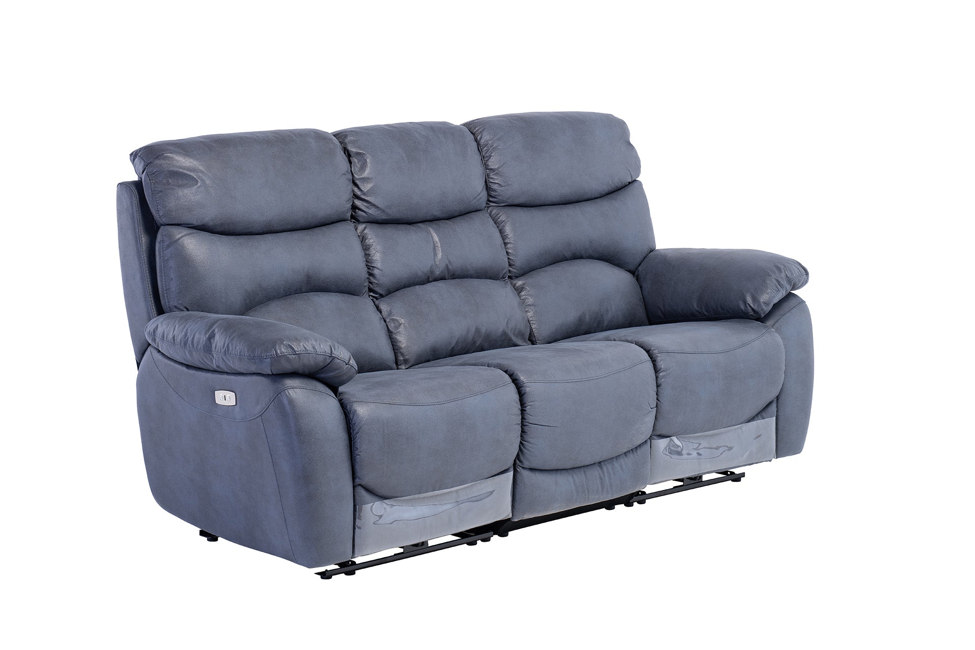 electric recliner 3 seater sofa usb ports