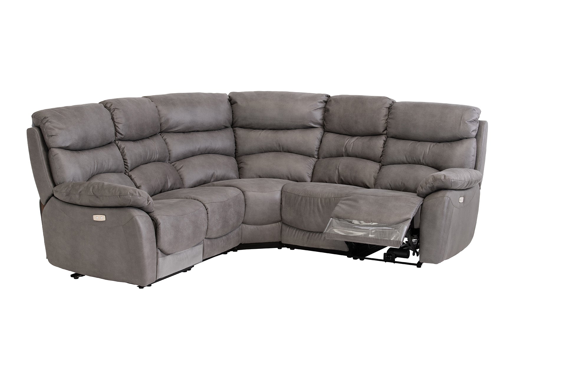 Electric Reclining Corner Sofa with USB Charging Ports