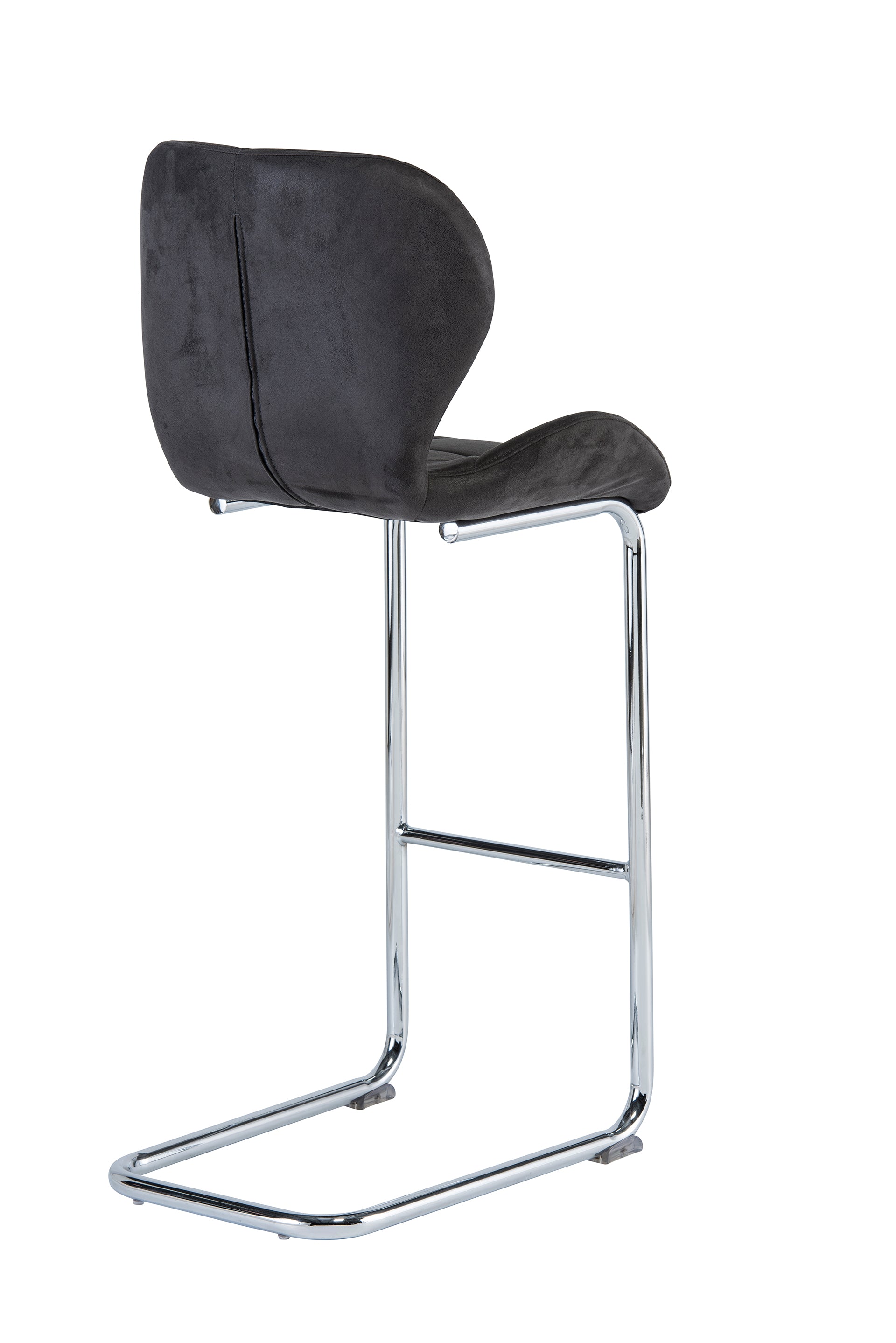 Lancer Grey Fabric Bar Stools (Pairs)