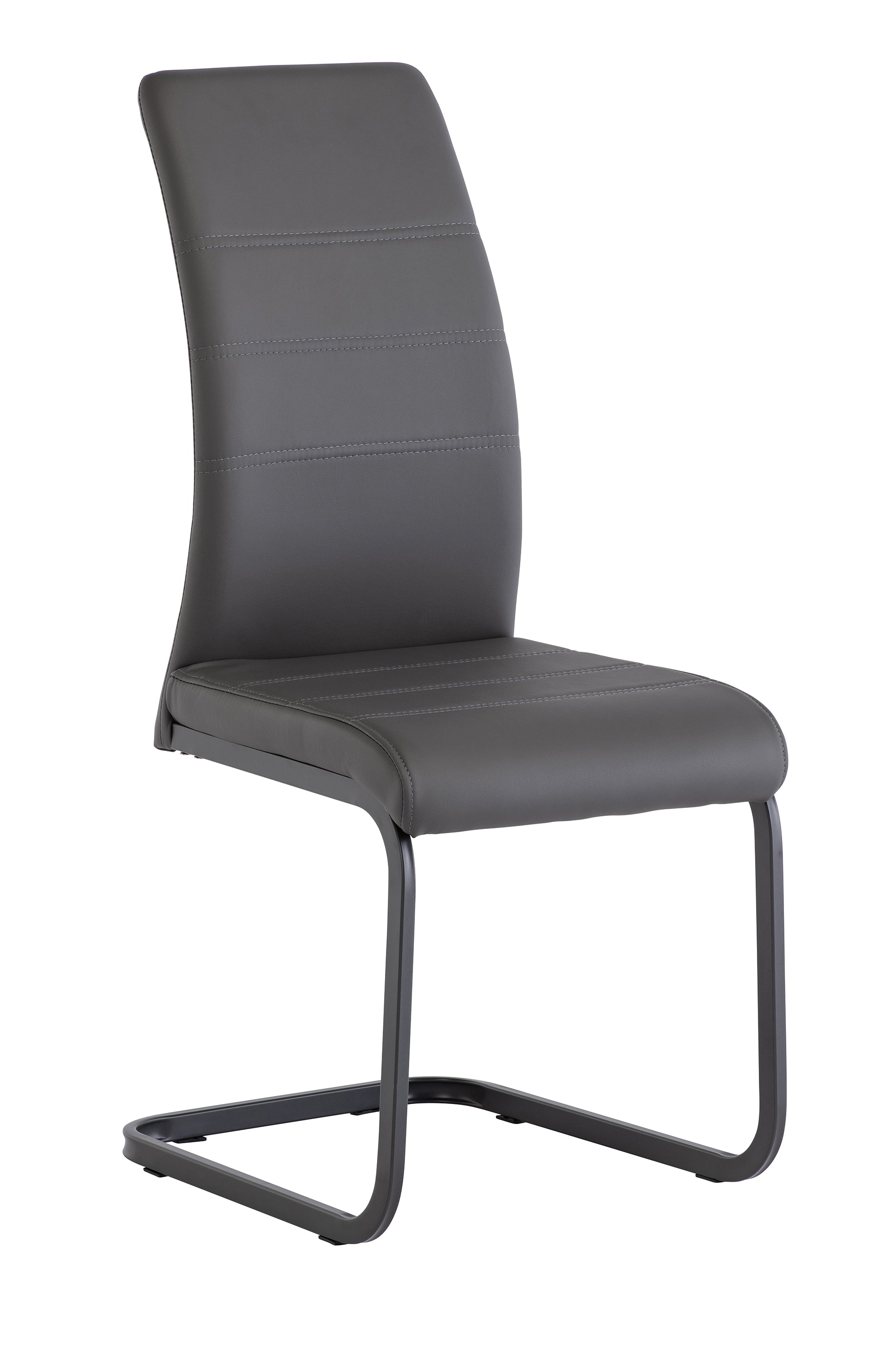 Massack W/ Grey Leg Dining Chair (Pairs)
