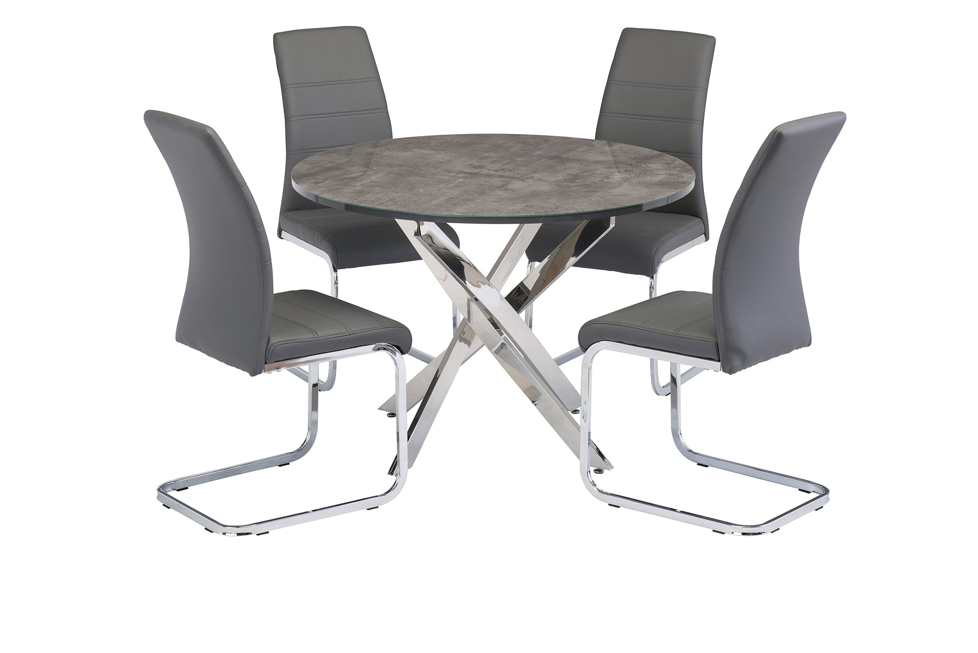 round dining table set