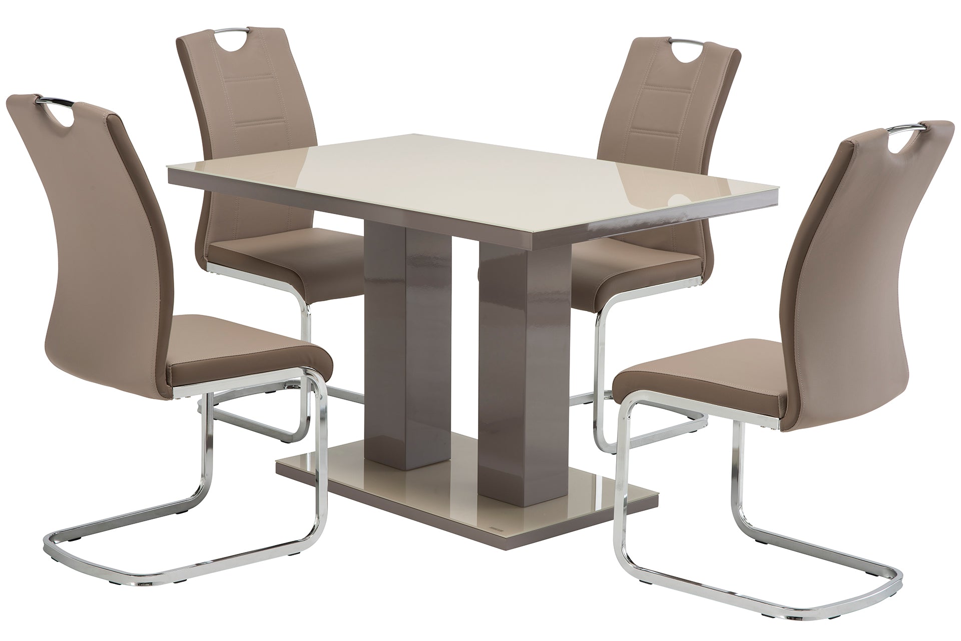 Rooth 1.2m Dining Table - Latte