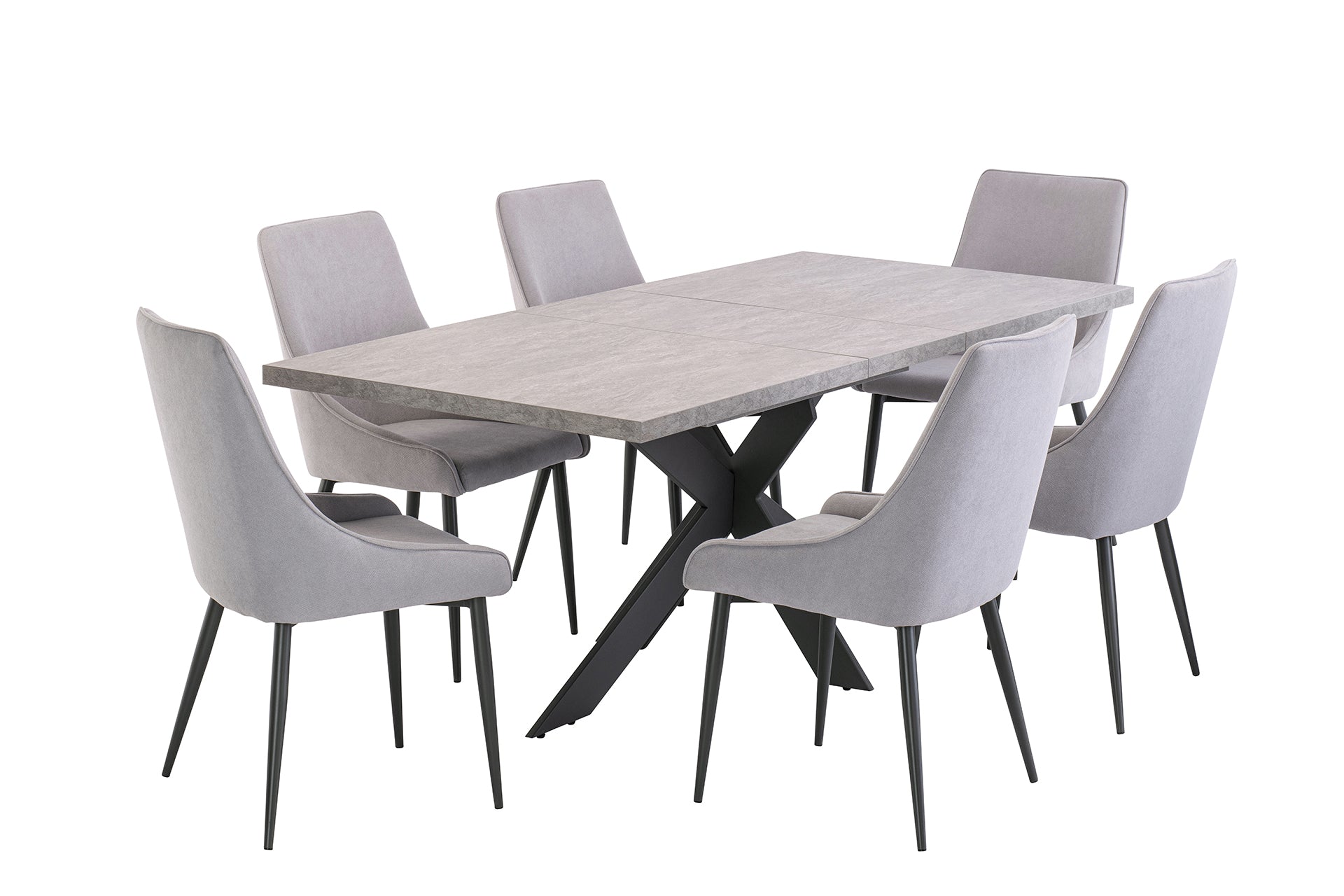 2.0 m extending dining table