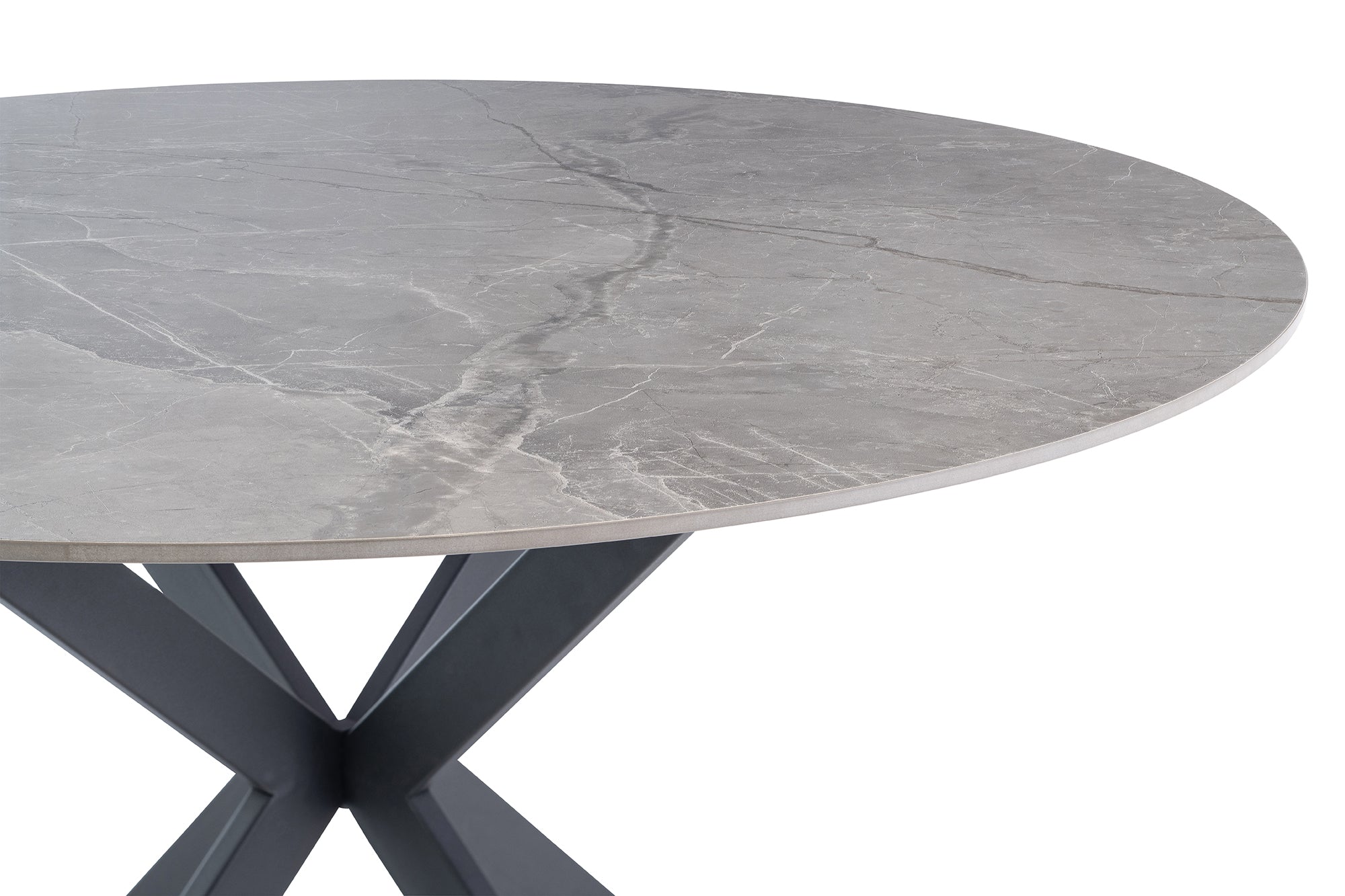 wood dining table with black legs