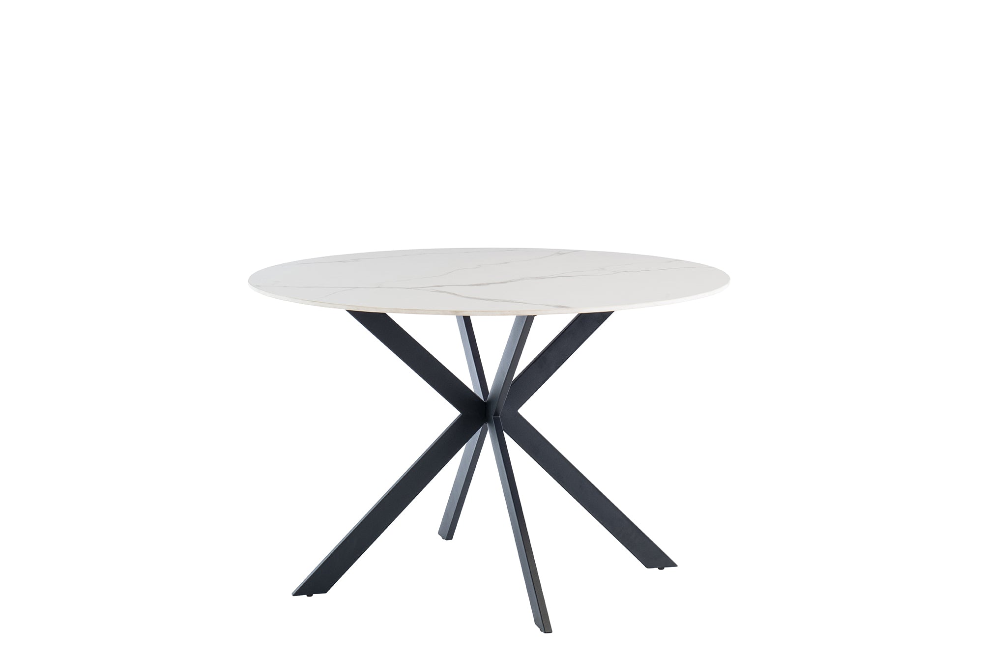 black legs dining table