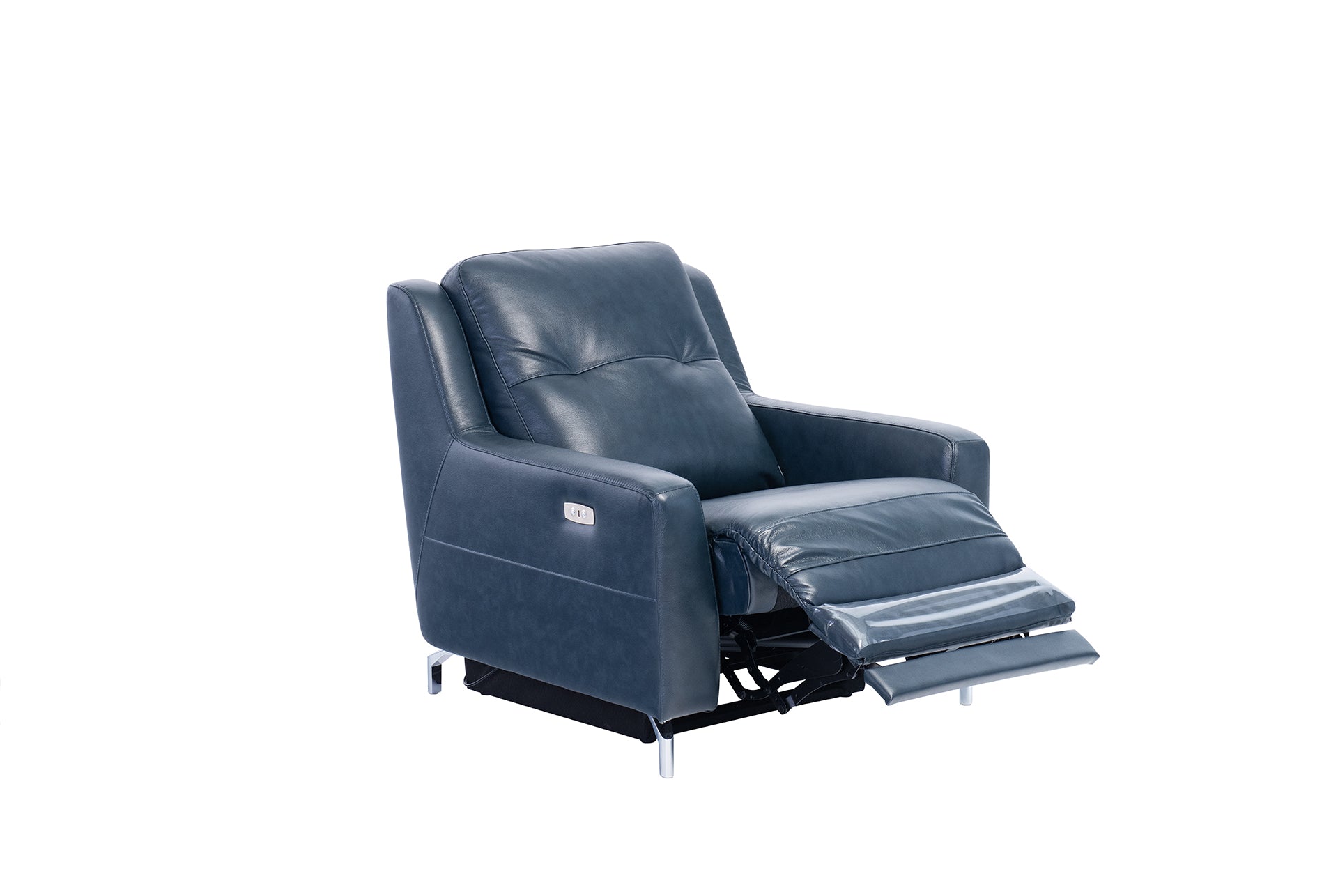 Winthorp Leather Electric Recliner Set - USB Ports