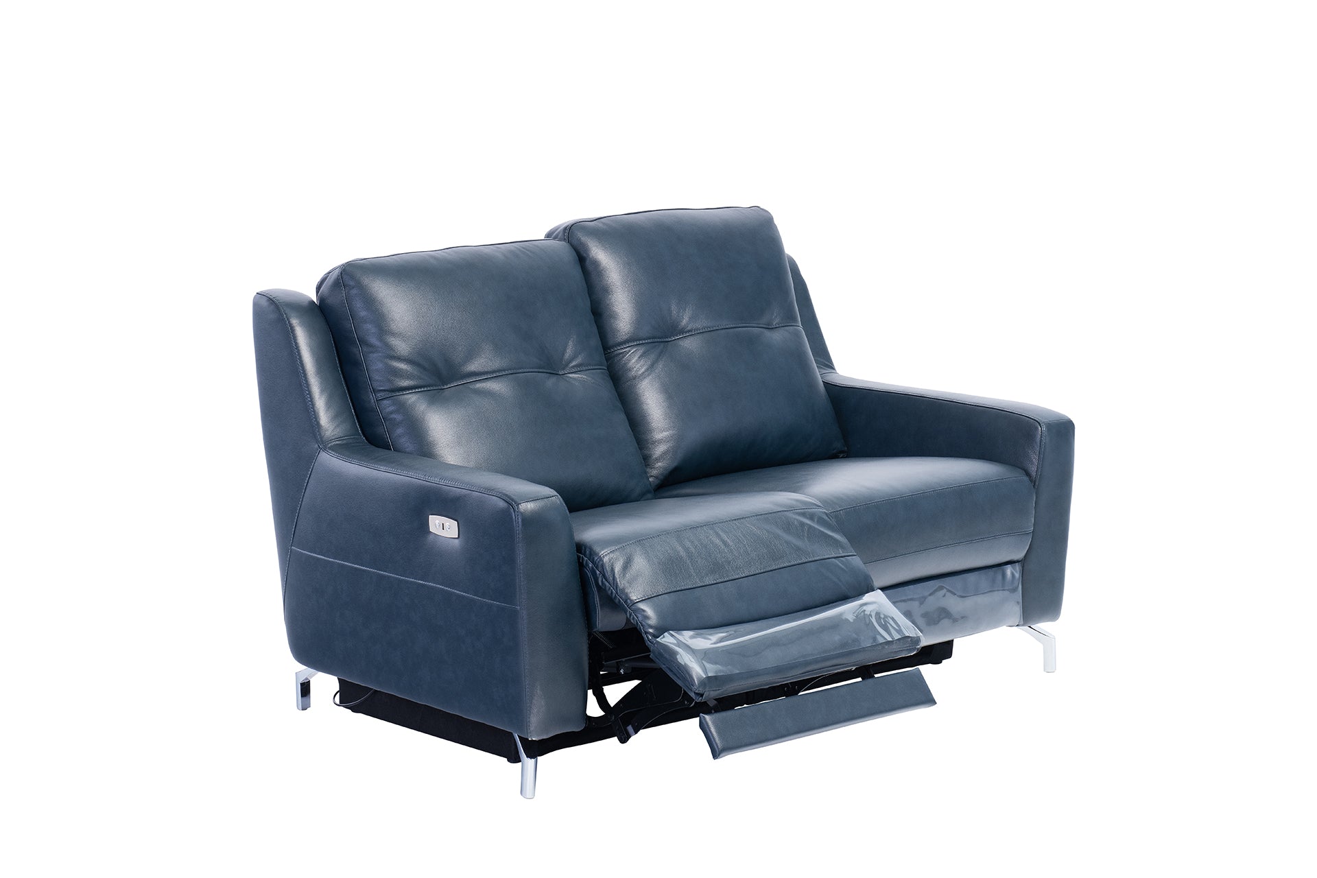 Winthorp Leather Electric Recliner Set - USB Ports