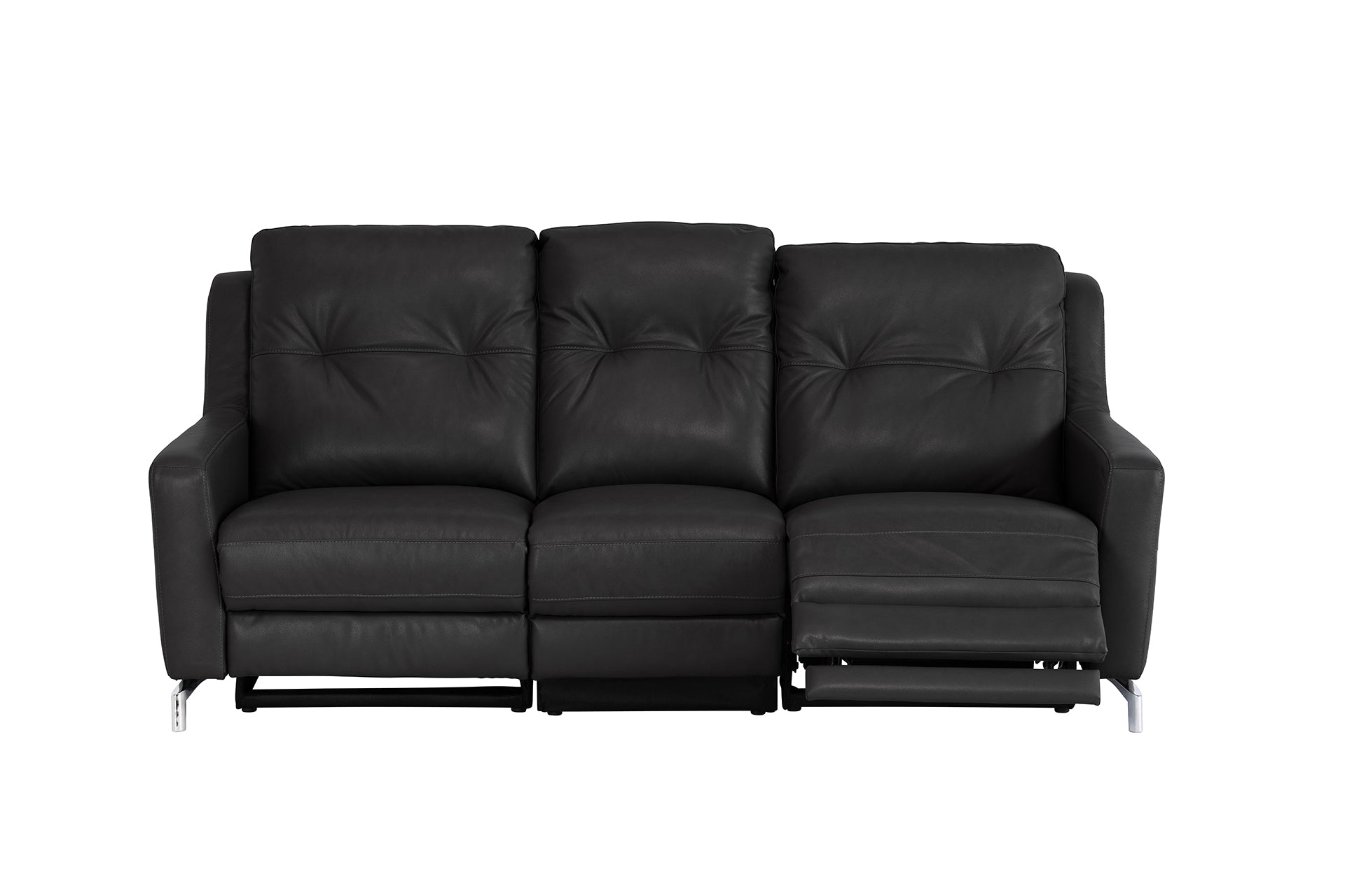 Winthorp Leather Electric Recliner Set - USB Ports